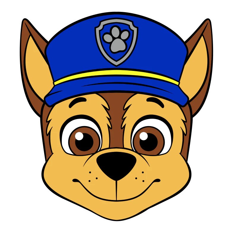 Stoffen PAW Patrol-pet - ROOD - 6.00