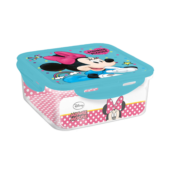 Stor Minnie Square Hermetic Food Container 750 ML