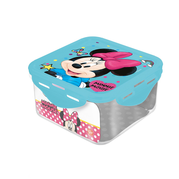 Stor Minnie Square Hermetic Food Container 730 ML