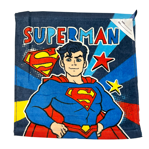 Superman Mini Cotton Towel 30 X 30 CM
