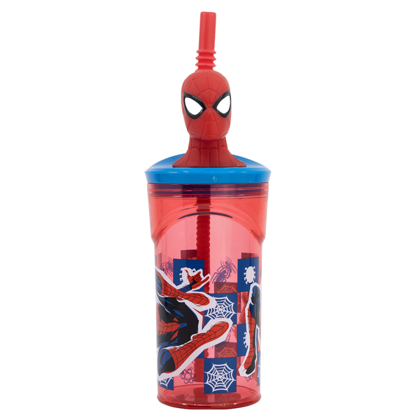 Stor Spiderman 3D Figurine Tumbler 360 ML