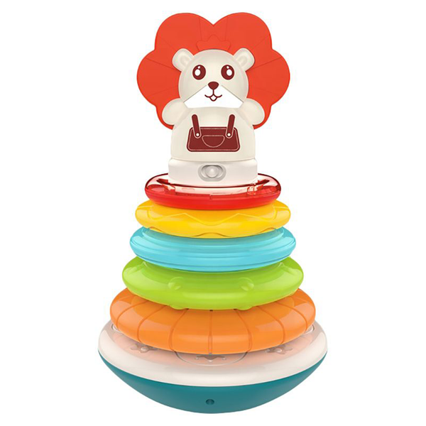 Huanger Lion Musical Stacking Rings with Light and Music