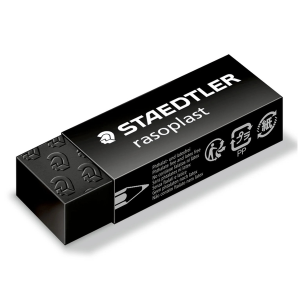 Staedtler Rasoplast Black Eraser