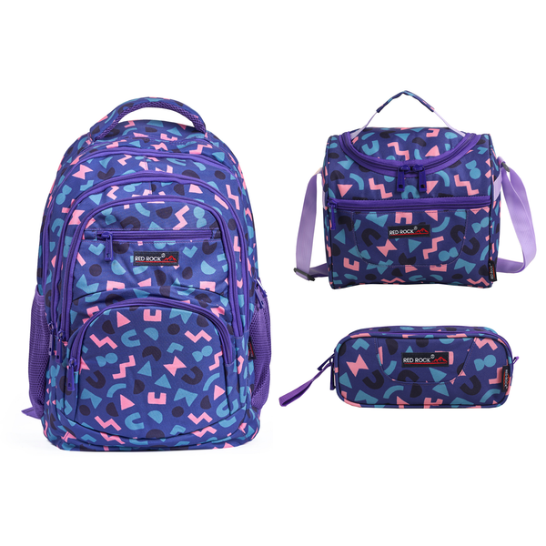 Midnight Mosaic 3-in-1 Backpack Set 19"