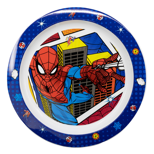 Stor Spiderman Microwave-Safe Plate