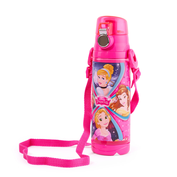 Princess Plastic Bottle with Strap 600 ML