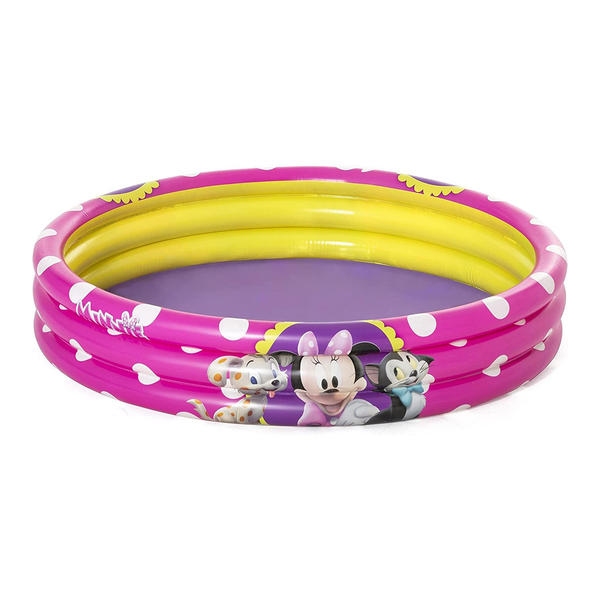 Bestway Disney Minnie 3-Ring Pool 122 x 25 CM