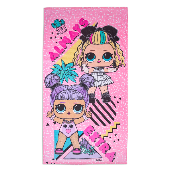 LOL Surprise Cotton Beach Towel 70 X 140 CM