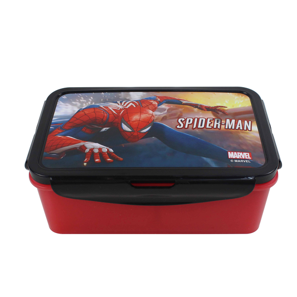 Spiderman Lunch Box 3 Compartments 1000 ML