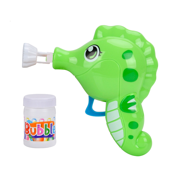 Sea Horse Bubble Gun (Assorted Color)