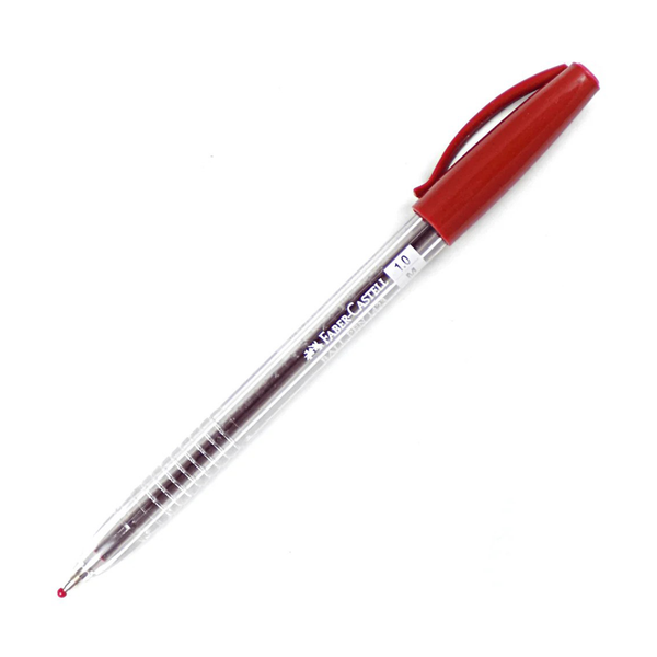 Faber-Castell Red Ballpoint Pen 1.0 MM