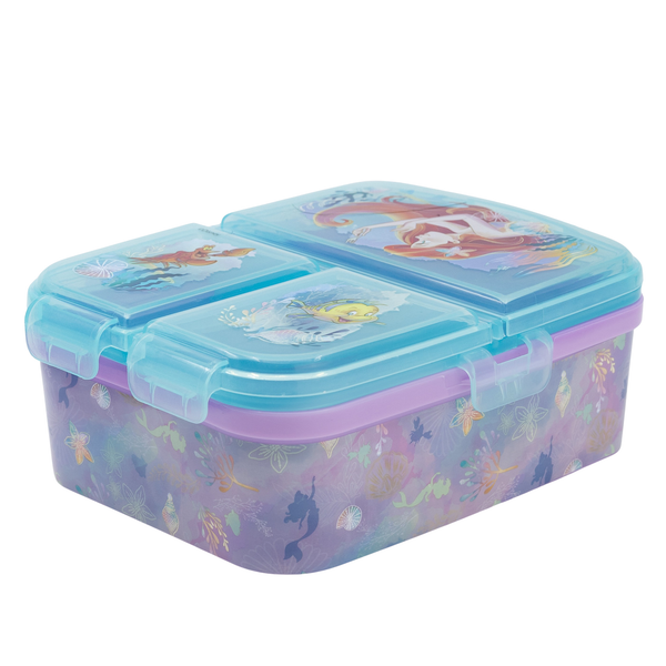 Stor The Little Mermaid XL Multi-Compartment Sandwich Box 1 Liter