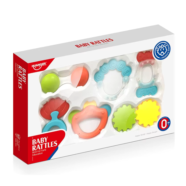 Huanger Baby Rattle Set (6 Pcs)