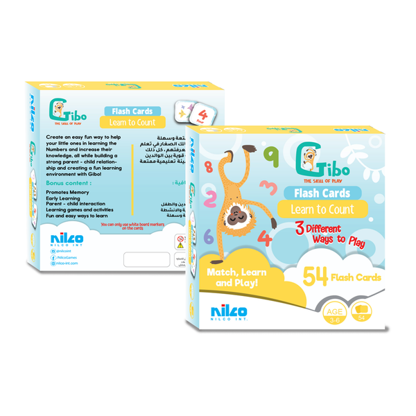 Gibo Flash Card Learn To Count