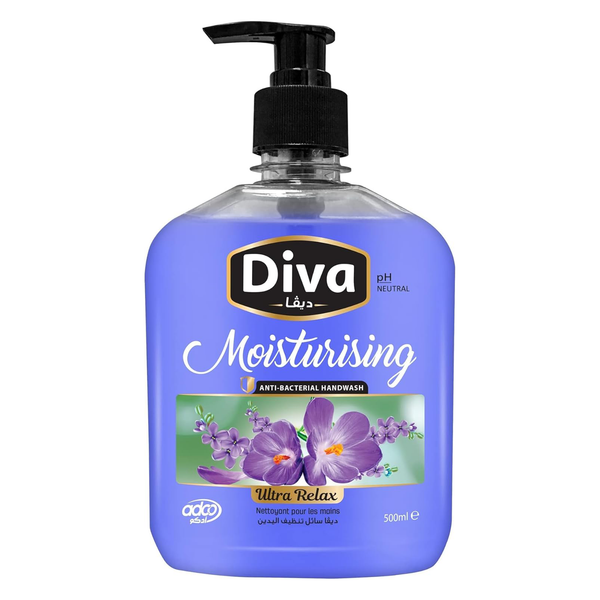 Diva Moistruizing Anti-Bacterial Handwash Ultra Relax - 500 ML