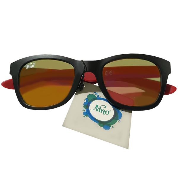 Red & Green Camo Matte Frame Sunglasses