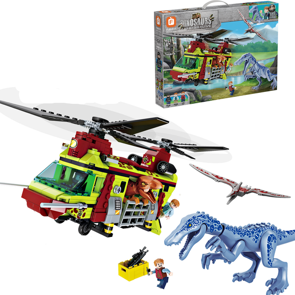 Dinosaurs Alive Tyrannosaurus Transport Assembly Toy (585 Pcs)