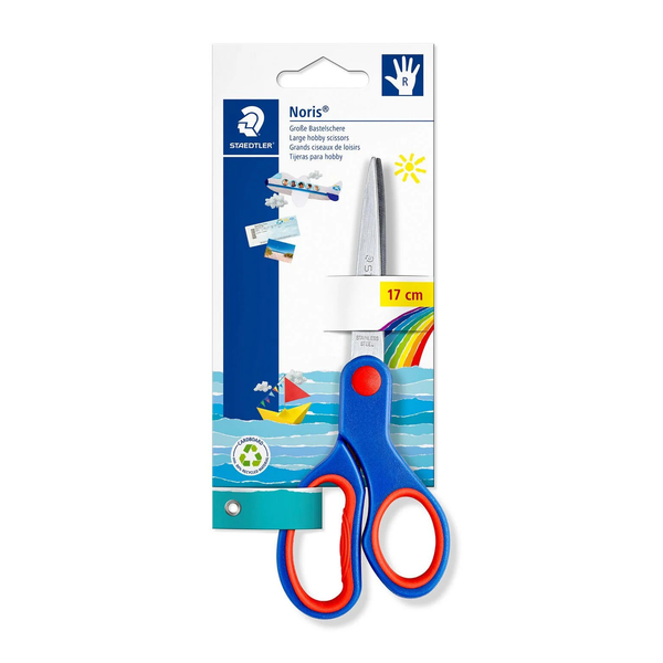 Staedtler Noris Club Stainless Steel Scissors - 17 CM