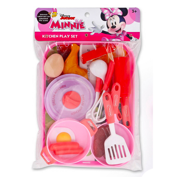 Minnie Kitchen Play Set - 18 Pcs