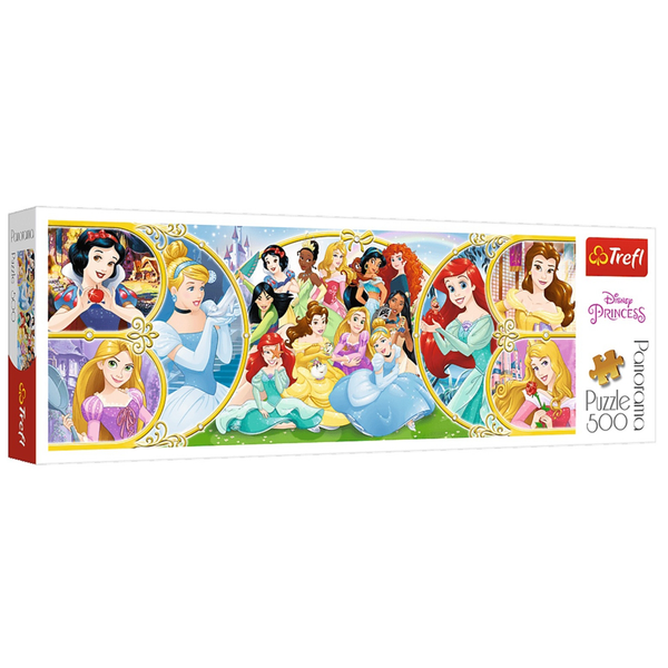 Return to the World  of Princesses Panorama Puzzle (500 Pcs)