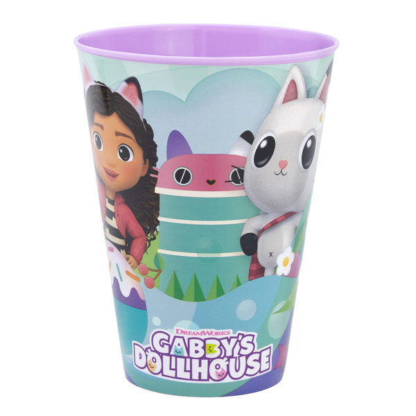 Stor Gabby's Dollhouse Large Easy Tumbler 430 ML