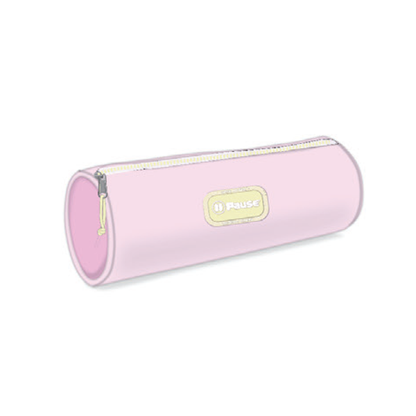 Pause Pastel Pals: Pink Bunny Keychain Pencil Case