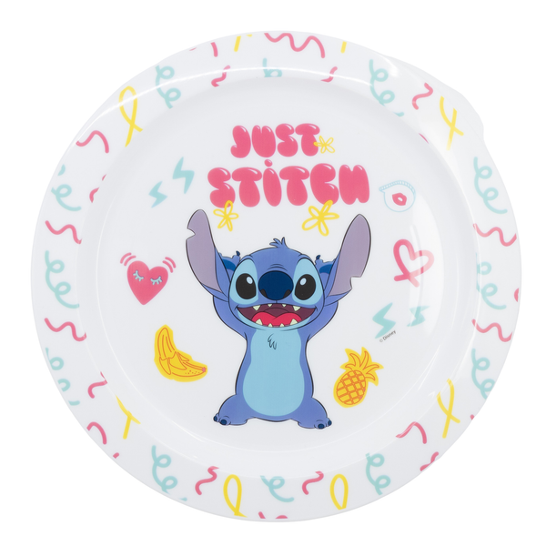 Stor Stitch Kids Microwave-Safe Plate