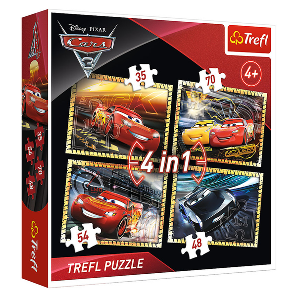 Cars Ready to Race Puzzle (207 Pcs)