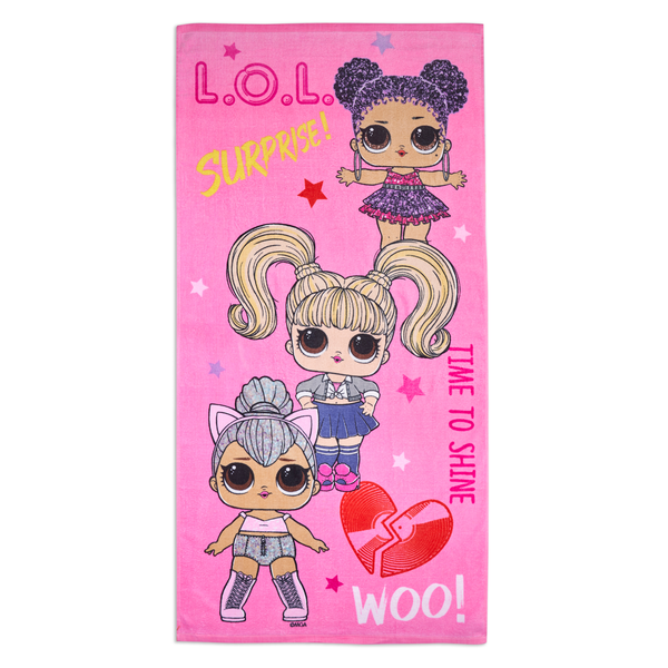 LOL Surprise Cotton Beach Towel 70 X 140 CM