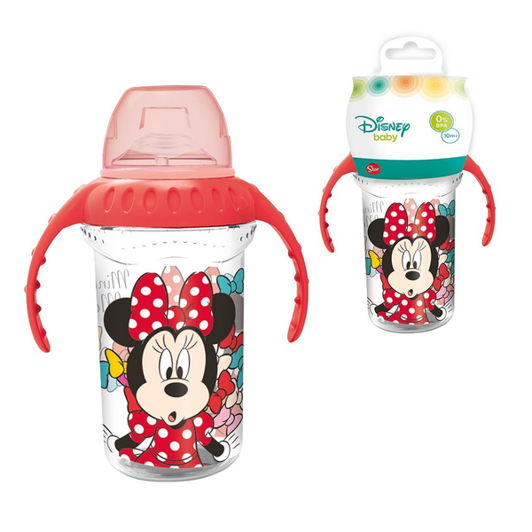 Minnie Stor Toddler Silicone Sippy Training Tumbler 330 ML