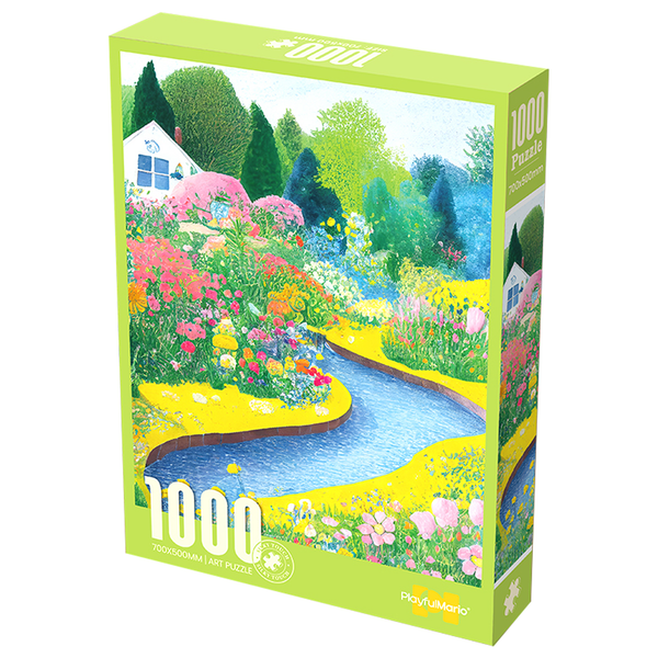 Floral Path Jigsaw Puzzle (1000 Pcs)