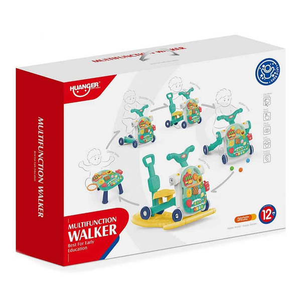 Huanger 5-in-1 Baby Multifunction Walker - Blue