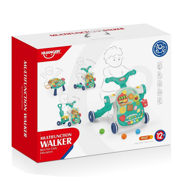 Huanger 4-in-1 Baby Multifunction Walker - Blue