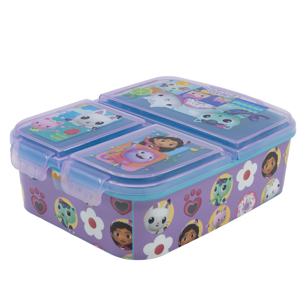 Stor Gabby's Dollhouse Multi-Compartment Sandwich Box 700 ML