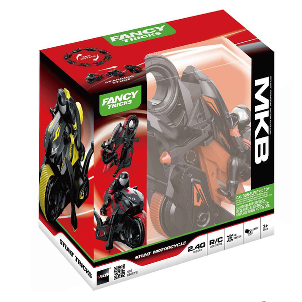 Stunt Motorcycle with Remote Control (Assorted Color)