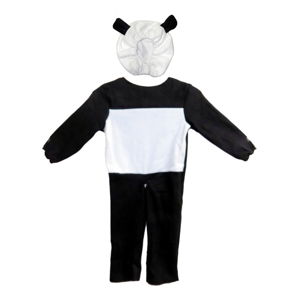 Panda 3D Unisex Costume  (3-7 Years)