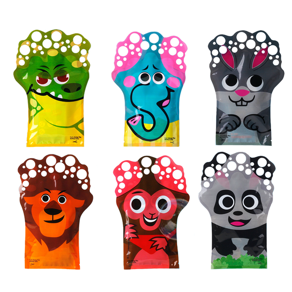 Glove-A-Bubbles in Polybag (Assorted Character)