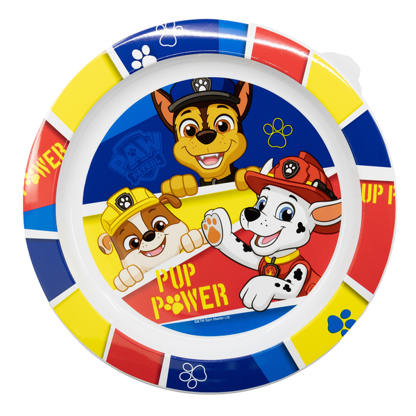 Stor Paw Patrol Boys Kids Microwave-Safe Plate