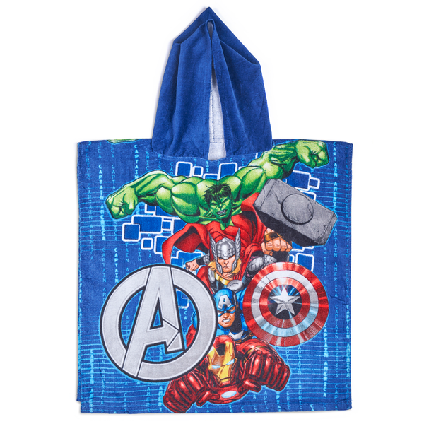 Avengers Cotton Poncho Towel 60 X 120 CM