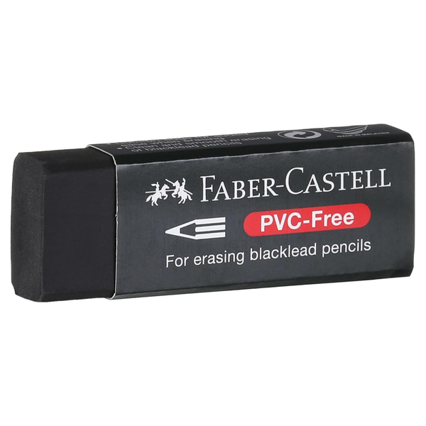 Faber-Castell Large Black PVC-Free Eraser