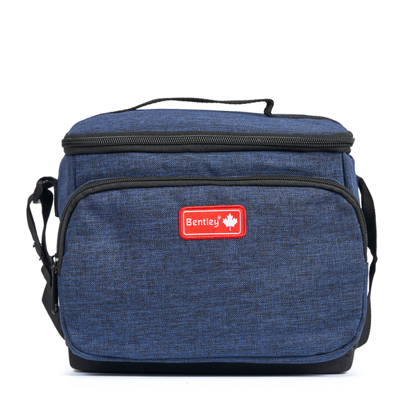 Bentley Navy  Lunch Bag with Front Pocket