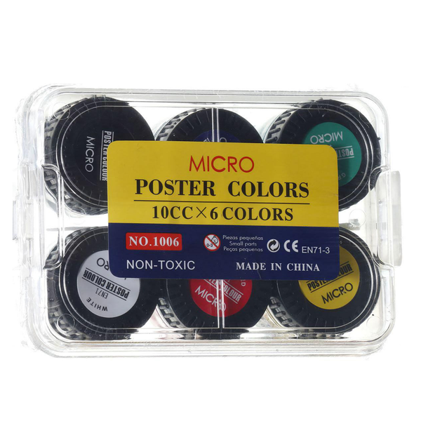 Micro Poster Colors - 6 Colors