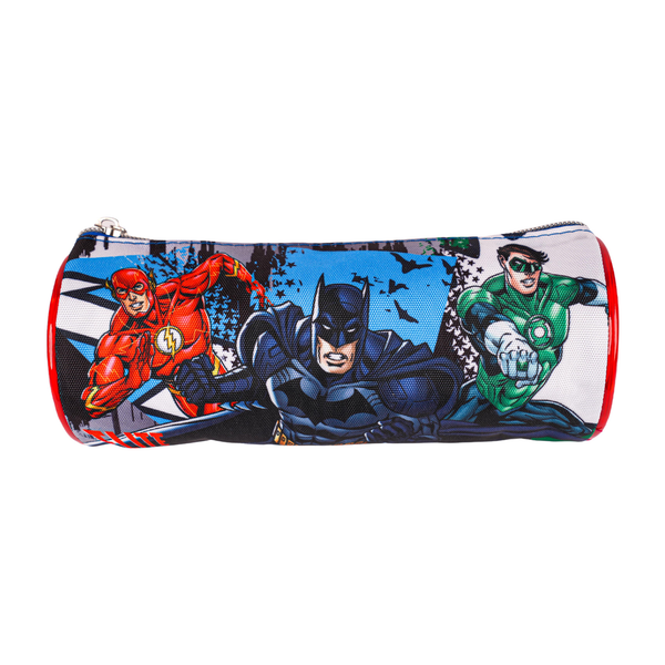 Justice League Boys' Round Pencil Case