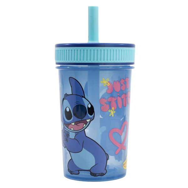 Stor Stitch Leakproof Silicone Straw Tumbler 465 ML