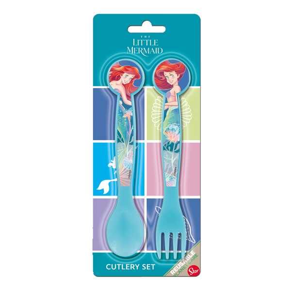 Stor The Little Mermaid PP Cutlery Set