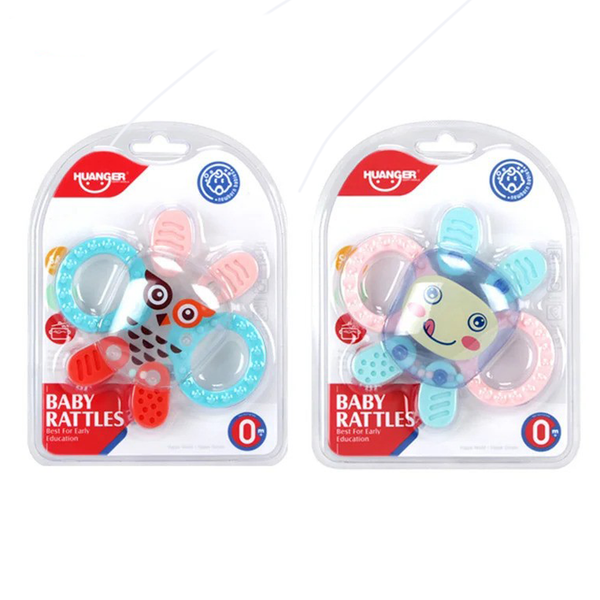 Huanger Rattle Teether (Assorted Color)