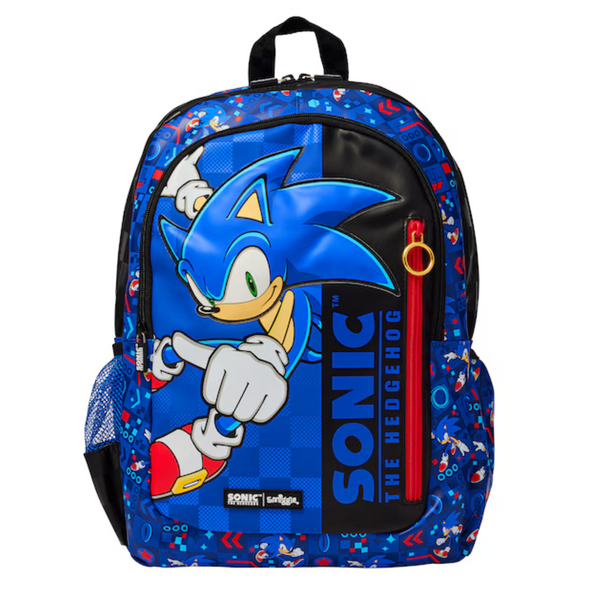 Smiggle Sonic The Hedgehog Classic Backpack 16"