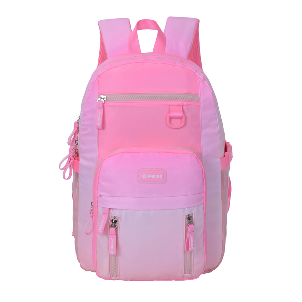 Pause Pink Cotton Candy Premium Backpack 18"