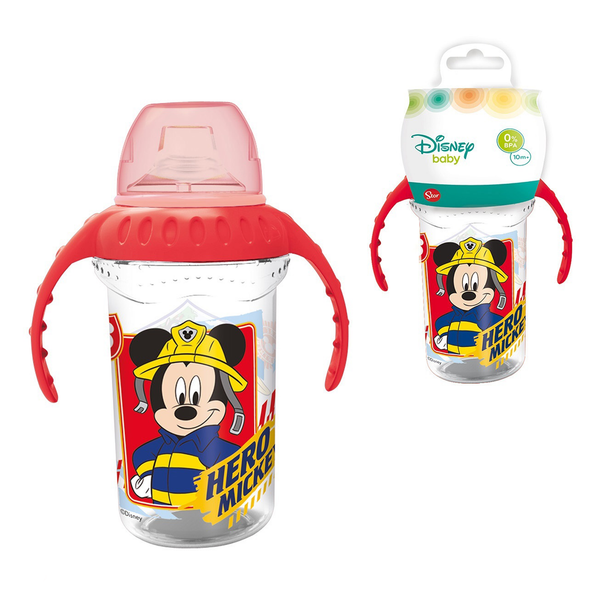 Mickey Stor Toddler Silicone Sippy Training Tumbler 330 ML