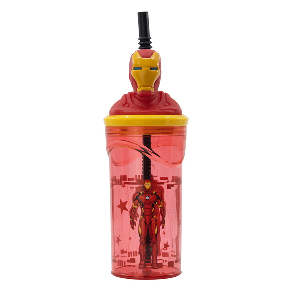 Stor Iron Man 3D Figurine Tumbler 360 ML